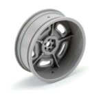 Pro-Line Slot Mag Drag Spec 2.2 Front Drag Racing Wheels - Stone Grey - pro2792-05_1 Pro-Line Slot Mag Drag Spec 2.2 Front Drag Racing Wheels - Stone Grey