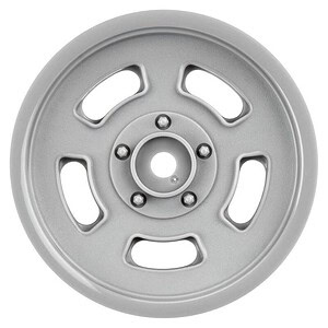 Pro-Line Slot Mag Drag Spec 2.2 Front Drag Racing Wheels - Stone Grey