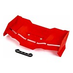 Traxxas Wing/ wing washer (red)/ 4x12mm FCS (2) TRA9517R