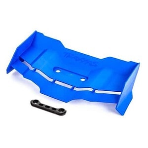 Traxxas Wing/ wing washer (blue)/ 4x12mm FCS (2) TRA9517X