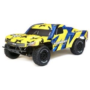1/10 Torment 2WD SCT Brushed RTR - Yellow/Blue