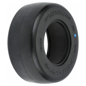 Pro-Line Reaction HP Belted Drag Slick 2.2/3.0 SCT Rear Tires - Ultra Blue (2)