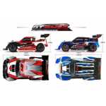 1/24 GT24R Brushless 4WD Micro Rally RTR - Red