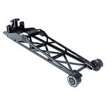 Drag Pak Bar w/Big Wheels Black - Mid Motor DRC-10200 - drc-10200 Drag Pak Bar w/Big Wheels Black - Mid Motor DRC-10200