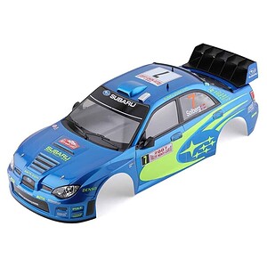 Subaru Impreza WRC 2007 1/10 Touring Car Blue Body Pre-Painted