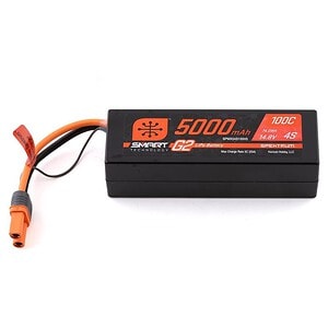 RC 4S Smart G2 LiPo 100c Battery Pack 14.8V/5000mAh w/IC5 Connector