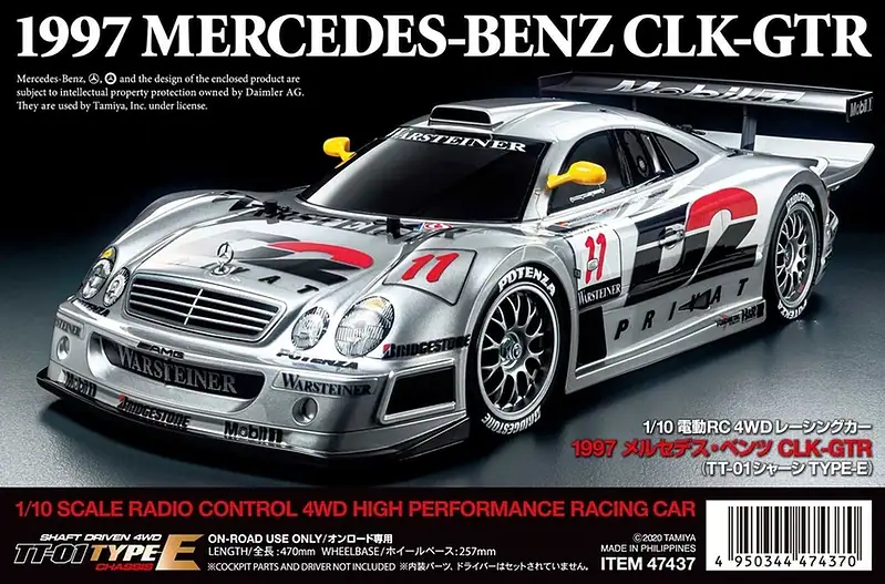1/10 Tamiya 1997 Mercedes Benz CLK-G Kit TAM47437-60A