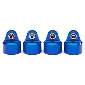 Traxxas Shock caps aluminum (blue-anodized) GT-Maxx shocks (4) TRA8964X