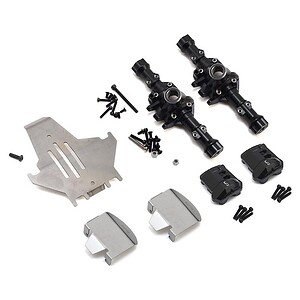 TRX-4 Full Metal Front and amp Rear Axle Housing Set