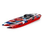 Traxxas DCB M41 Widebody Brushless 40in Race Boat with TSM Red - 57046-4_redr Traxxas DCB M41 Widebody Brushless 40in Race Boat with TSM Red