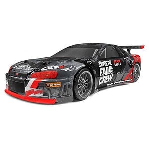 1/10 E10 Drift Fail Crew Nissan Skyline R34 GT-R Ready To Run with Battery and Charger