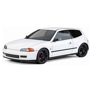 1/10 TCR-FF FWD Brushed RTR Touring Car w/Honda EG6 Body - White