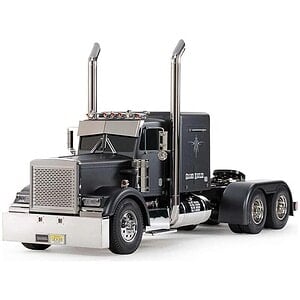 1/14 RC Grand Hauler Black Edition Kit Matte Black TAM56356