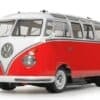 Mini RC Volkswagen Bus, remote control toy vehicle, classic vintage design, durable plastic, perfect RC car gift.