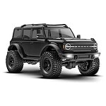1/18 TRX-4M Scale and Trail Crawler with Ford Bronco Body 4WD Electric Truck - Black 97074-1-BLK - 97074-1-trx-4m-bronco-3qtr-front-blk__10951 1/18 TRX-4M Scale and Trail Crawler with Ford Bronco Body 4WD Electric Truck - Black 97074-1-BLK