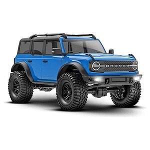 1/18 TRX-4M Scale and Trail Crawler with Ford Bronco Body 4WD Electric Truck - Blue 97074-1-BLUE