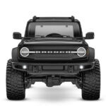 1/18 TRX-4M Scale and Trail Crawler with Ford Bronco Body 4WD Electric Truck - Black 97074-1-BLK - 97074-1-trx-4m-bronco-front-blk__98292 1/18 TRX-4M Scale and Trail Crawler with Ford Bronco Body 4WD Electric Truck - Black 97074-1-BLK