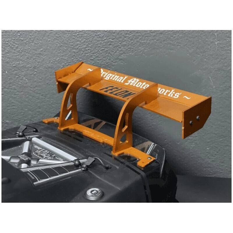 Felony Rear Wing Spoiler DTM Edition Orange