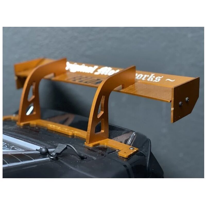 Arrma Infraction 6s Rear Wing Front Splitter Side Skirt, Roof BLACK Kit StupidRC