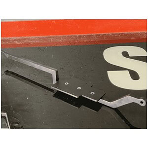 Stupid RC Center Brace Bar And Esc Mount Black STP1116BK