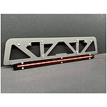 Rear Wing Adjustible Black XO-1 STO1012BL