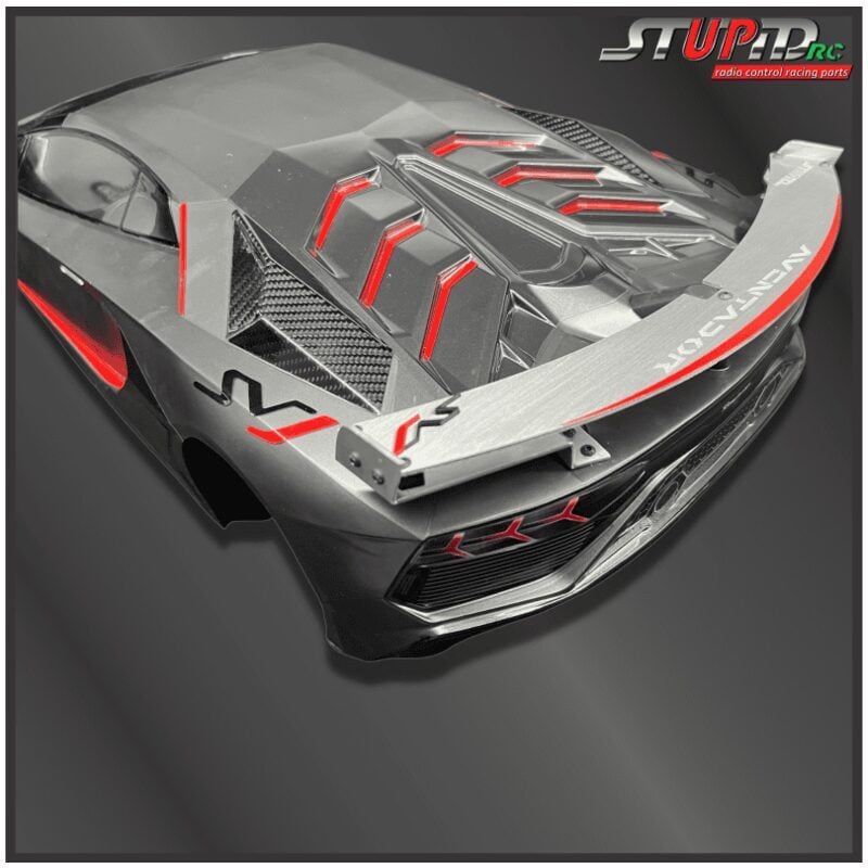 Rear Wing Aluminum For Lamborghini Jota Body