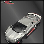 Rear Wing Aluminum For Lamborghini Jota Body