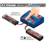 Traxxas EZ-Peak Dual Charger 100W NiMH/LiPo with iD Auto Battery Identification