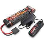 Traxxas 7-Cell NiMH Battery/Charger Completer Pack w/One Power Cell 3000mAh 8.4V Flat Battery