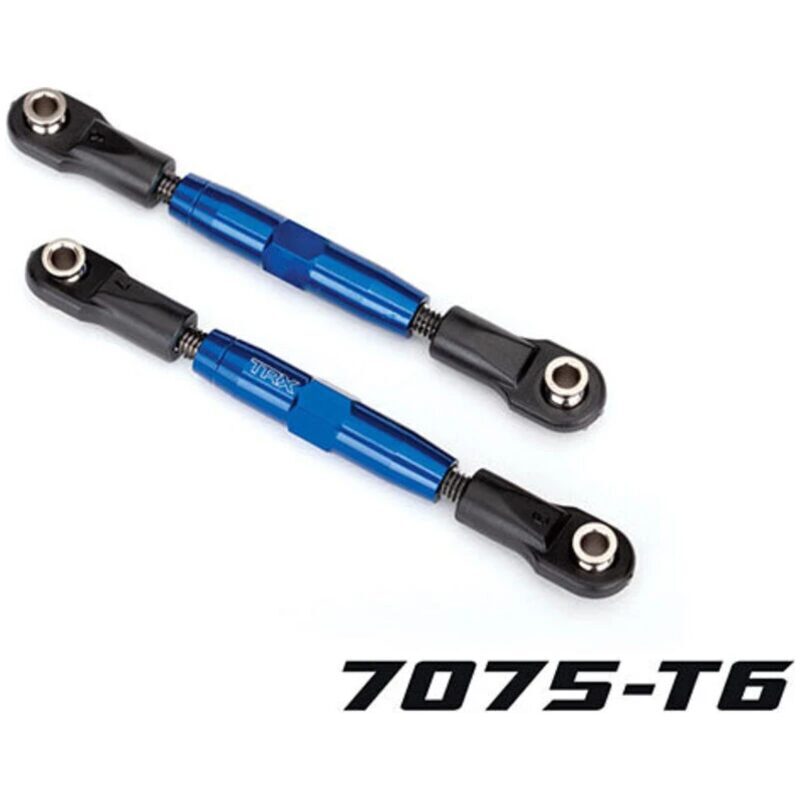 Traxxas Aluminum 49mm Camber Link Turnbuckle (2) Blue TRA3643X