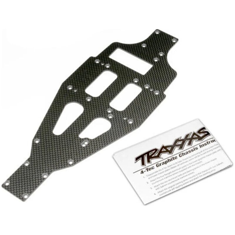 Traxxas Lower chassis graphite TRA4322X