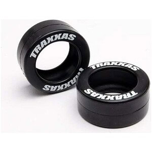 Traxxas Tires Rubber 2 Fits Traxxas Wheelie Bar Wheels