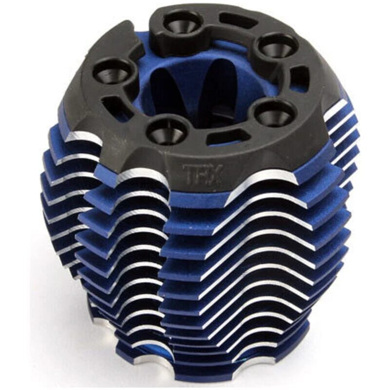 Traxxas PowerTune Cooling Head (Machined Alum Blue-Anodized) (TRX 3.3) TRA5238R