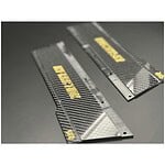 Stupid RC Arrma Infraction Side Skirt Carbon Fiber With Gold Inserts STP1172CFGD - 600-large_default Stupid RC Arrma Infraction Side Skirt Carbon Fiber With Gold Inserts STP1172CFGD