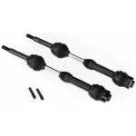 Traxxas Driveshafts rear steel-spline constant-velocity (complete assembly) (2) TRA6852R