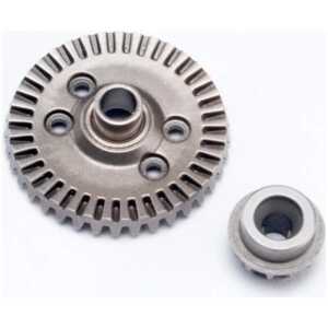 Traxxas Ring gear differential/ pinion gear differential (machined spiral cut) (rear) TRA6879R