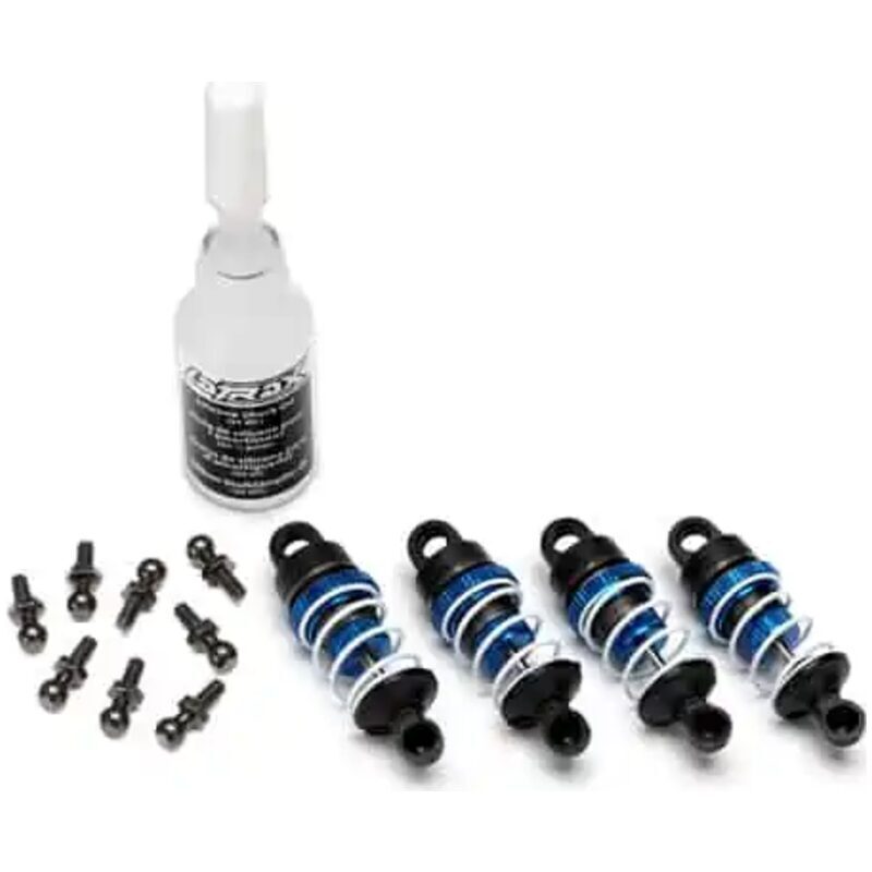Traxxas Shocks aluminum (assembled with springs) (4) TRA7560X