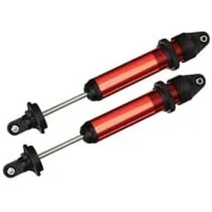 Traxxas Shocks GTX aluminum red-anodized (fully assembled w/o springs) (2) TRA7761R