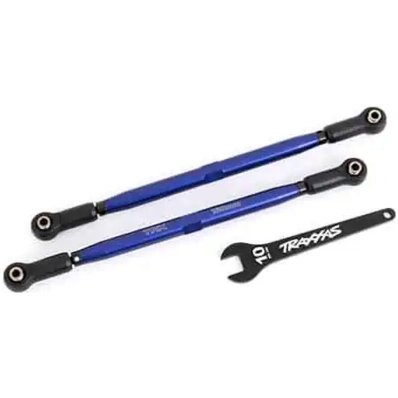 Traxxas Toe Links Front (TUBES Blue 7075-T6 Alum) (X-Maxx WideMaxx) TRA7897X