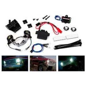 Traxxas LED Light Set Complete w/Power Supply (Fits #8130 Body) TRA8038