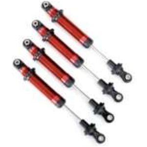 Traxxas GTS Alum Shocks (Red) (TRX-4 Long Arm Lift Kit) (4) TRA8160R
