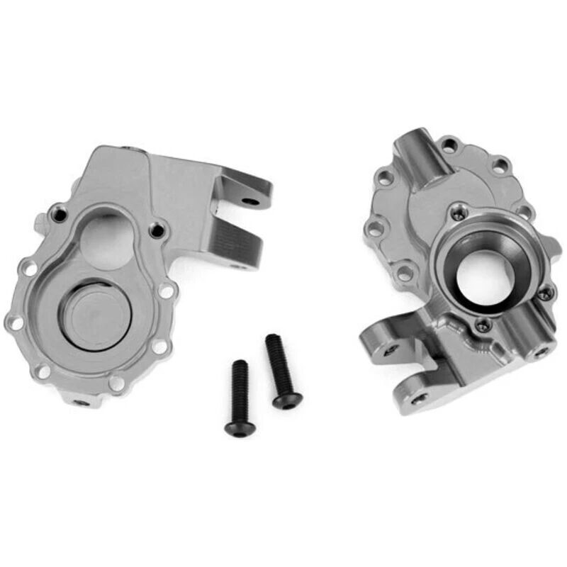 Traxxas Inner Portal Housings (Front) 6061-T6 Alum (Charcoal Gray) TRA8252A