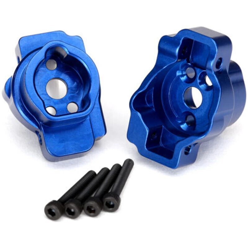 Traxxas Rear Portal Drive Axle Mount 6061-T6 Alum (Blue) TRA8256X