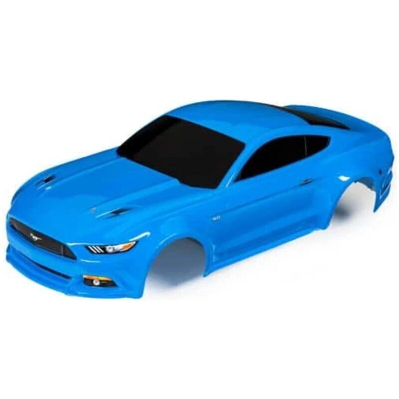 Traxxas Ford Mustang Grabber Blue (Painted Decals Applied) Body Pre-Painted