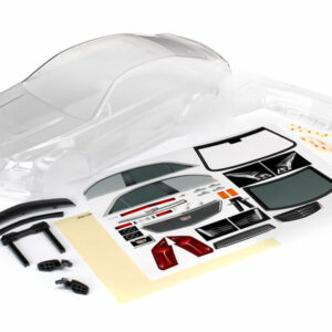 Traxxas Cadillac CTS-V Window Masks/ Decal Sheet - TRA8391 - Body (Clear)
