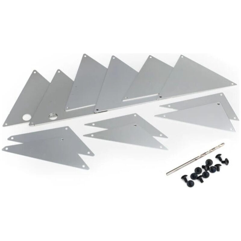 Traxxas Tube Chassis Inner Panels (Silver Alum) TRA8434A