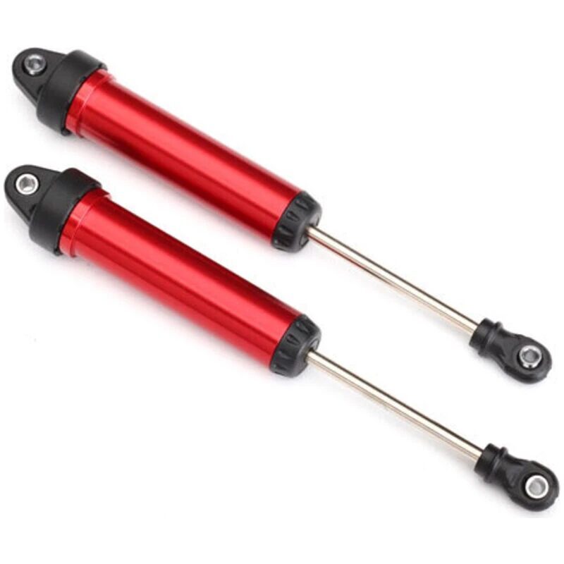 Traxxas GTR 134mm Alum Shocks (Red) (Front No Threads) (2) TRA8451R