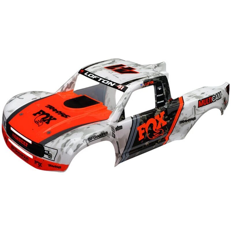 Traxxas Desert Racer Fox Edition Pre-Painted/Decals Body Pre-Painted