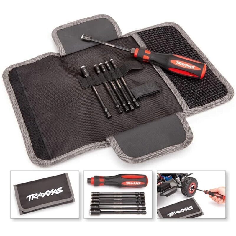 Traxxas 6-Piece Metric Nut Driver Master Set w/Case TRA8719