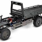 1/10 TRX-6 6x6 Ultimate RC Hauler Flatbed Tow Truck With Pro Scale Winch Black